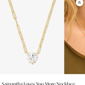 COPY - COPY - Samantha Loves You More Gold Necklace